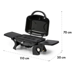 Parforce One 3,5kW 12000BTU 300°C SNJS Gasschlauch Schwarz 9 Parforce One 3,5kW 12000BTU 300°C SNJS Gasschlauch Schwarz -Klarstein Verkaufs 60002427 yy 0010 logo Klarstein Parforce One Gasgrill 12000BTU schwarz