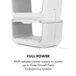 GrowIt Farm 2 Etagen Kit 2x Smart Indoor Garden Verbindungsset -Klarstein Verkaufs 60002465 yy 0011 logo Klarstein GrowIt Multi Adapter Netzteil