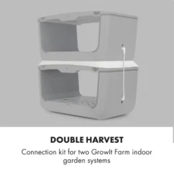 GrowIt Farm 3 Etagen Kit 3x Smart Indoor Garden Verbindungsset -Klarstein Verkaufs 60002466 yy 0009 logo Klarstein GrowIt Connection Kit Verbindungsrahmen