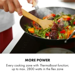 Kalahari Delicatessa Einbau-Ofen-Set Induktion 7000W 68Ltr Schwarz Edelstahl -Klarstein Verkaufs 60002585 yy 0010 logo Klarstein Delicatessa 60 Einbaukochfeld schwarz