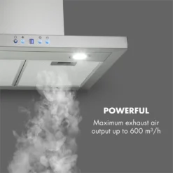 Klarstein Kalahari Limelight Einbau-Set Backofen + Abzugshaube 68Ltr 600 M³/h Schwarz Edelstahl 7 Klarstein Kalahari Limelight Einbau-Set Backofen + Abzugshaube 68Ltr 600 M³/h Schwarz Edelstahl -Klarstein Verkaufs 60002587 yy 0008 logo Klarstein Limelight Dunstabzugshaube 60cm silber