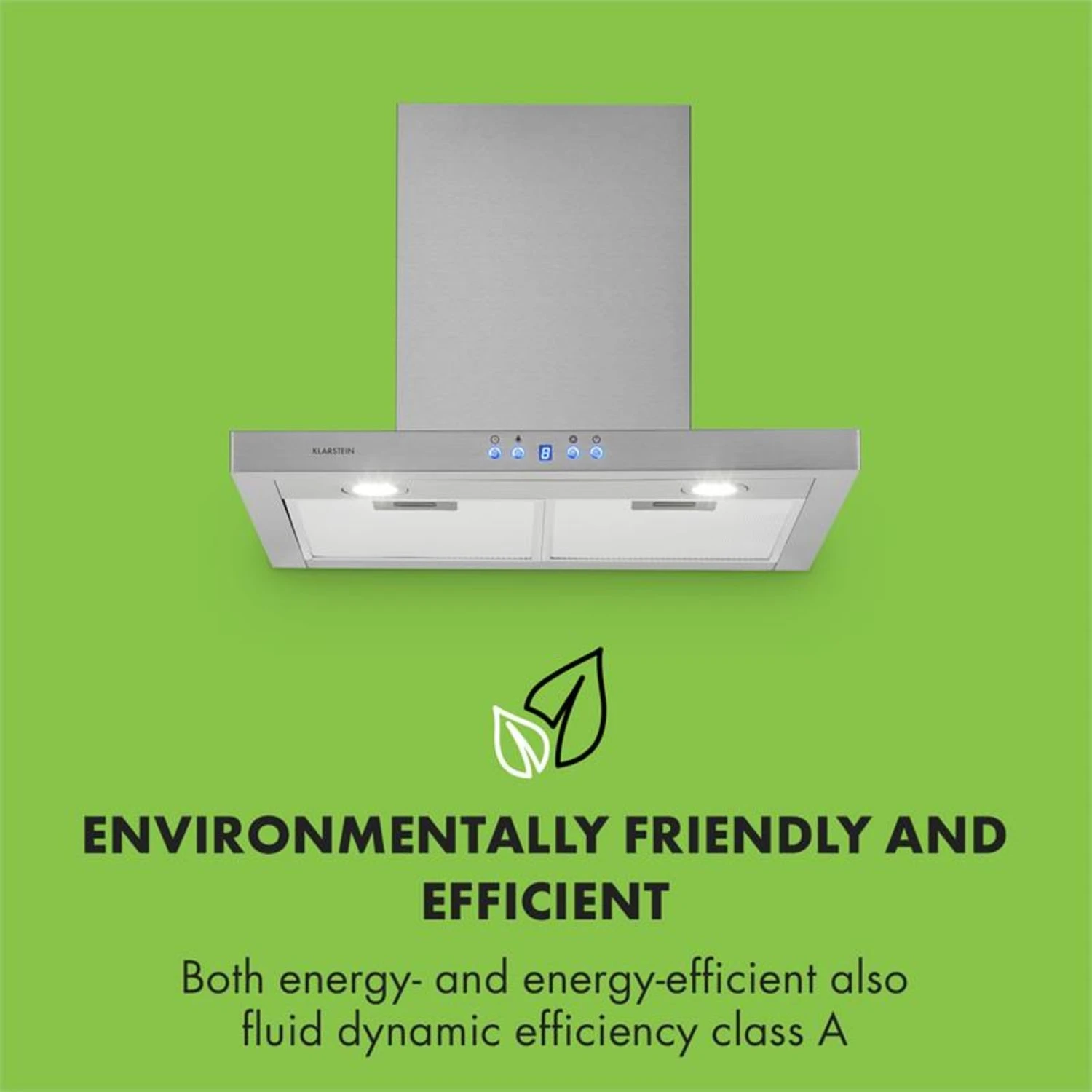 Klarstein Kalahari Limelight Einbau-Set Backofen + Abzugshaube 68Ltr 600 m³/h schwarz Edelstahl Klarstein Kalahari Limelight Einbau-Set Backofen + Abzugshaube 68Ltr 600 M³/h Schwarz Edelstahl -Klarstein Verkaufs 60002587 yy 0010 logo Klarstein Limelight Dunstabzugshaube 60cm silber