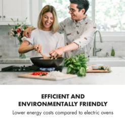 Gusteau Ignito Einbau-Ofen-Set Elektro / Gas 64Ltr Schwarz Edelstahl -Klarstein Verkaufs 60002595 yy 0007 logo Klarstein Ignito 4 Zonen Gaskochfeld schwarz