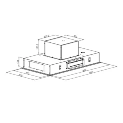 Gusteau Remy Einbau-Set Backofen + Einbau-Haube 2950W 64Ltr 620 M³/h Schwarz Edelstahl 10 Gusteau Remy Einbau-Set Backofen + Einbau-Haube 2950W 64Ltr 620 M³/h Schwarz Edelstahl -Klarstein Verkaufs 60002597 yy 0011 logo Klarstein Remy Deckenhaube 90cm schwarz