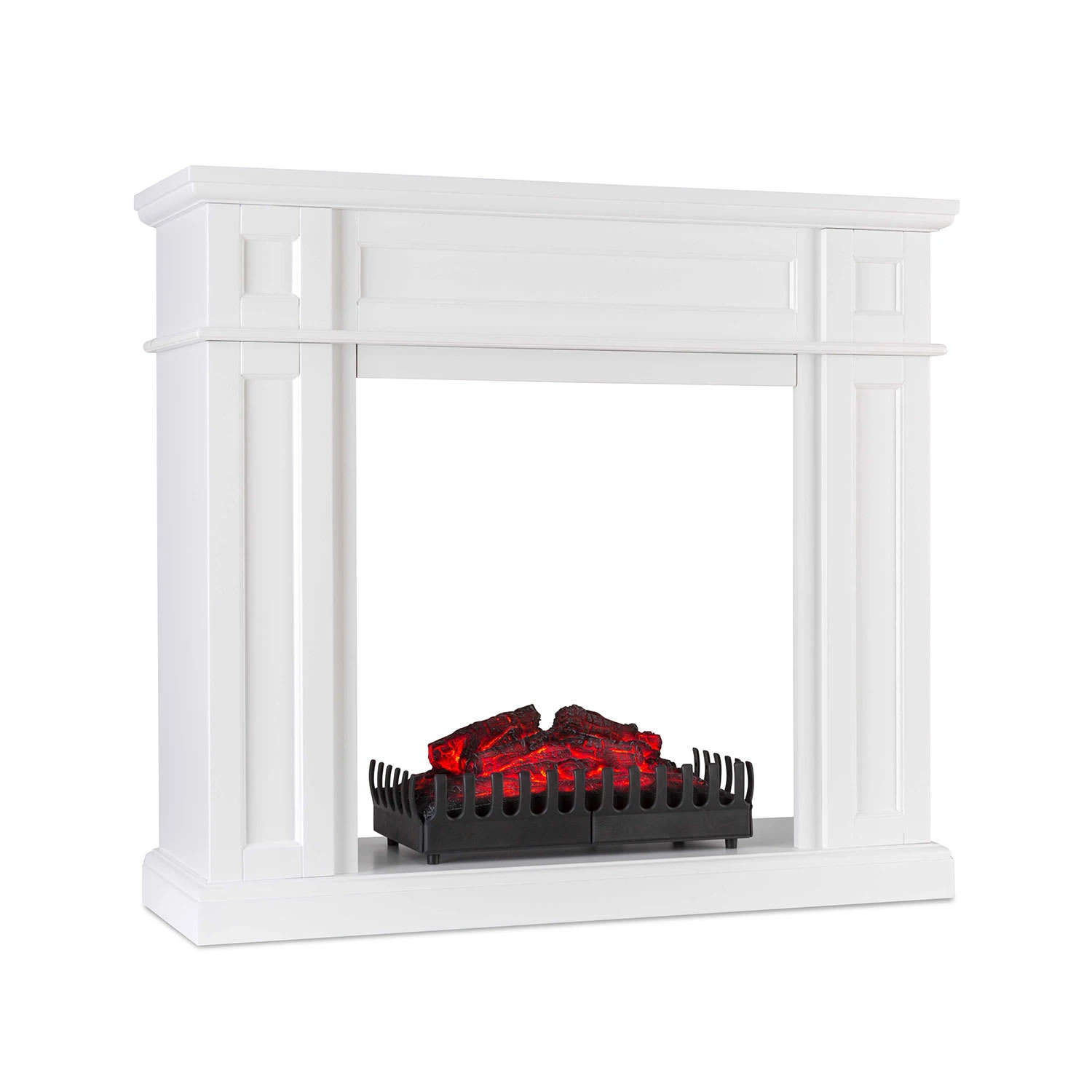 Lausanne Frame Kamingehäuse + Kamini Kamineinsatz MDF klassisches Design Lausanne Frame Kamingehäuse + Kamini Kamineinsatz MDF Klassisches Design -Klarstein Verkaufs 60002702 yy 0001 titel Klarstein Lausanne Frame Gehaeuse Kamini reedit