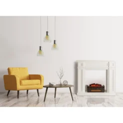 Lausanne Frame Kamingehäuse + Kamini Kamineinsatz MDF Klassisches Design 2 Lausanne Frame Kamingehäuse + Kamini Kamineinsatz MDF Klassisches Design -Klarstein Verkaufs 60002702 yy 0003 logo Klarstein Lausanne Frame Gehaeuse Kamini