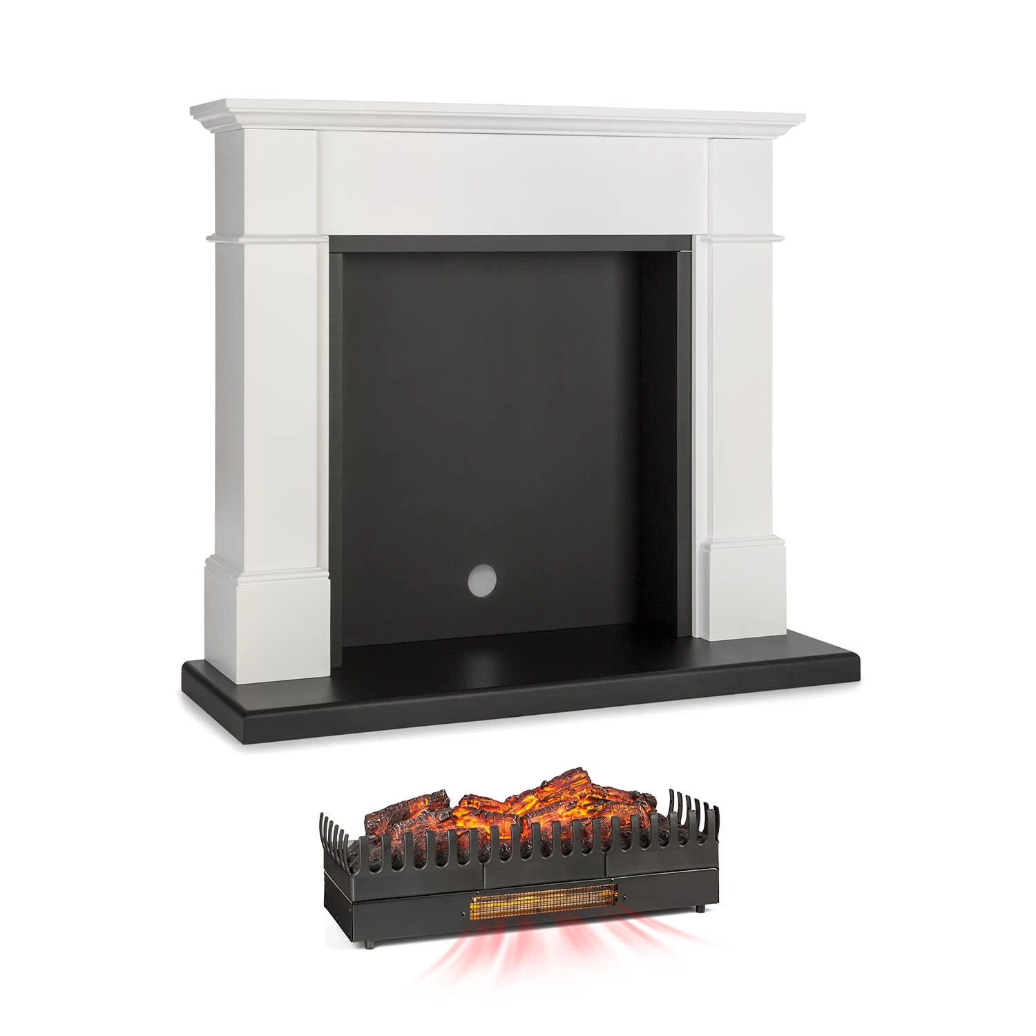 Biel Kamingehäuse + Kamini FXL Kamineinsatz 2000W MDF modernes Design Biel Kamingehäuse + Kamini FXL Kamineinsatz 2000W MDF Modernes Design -Klarstein Verkaufs 60002709 yy 0001 titel Klarstein Biel Kamingehaeuse Kamini FXL