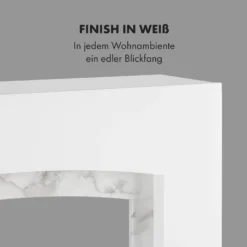 Studio Frame II Kamingehäuse + Kamini FX Kamineinsatz 2000W MDF Modernes Design -Klarstein Verkaufs 60002710 de 0003 logo