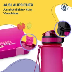 Schmatzfatz Frühstücksset Lunchbox & Trinkflasche Tritan Dicht BPA-frei -Klarstein Verkaufs 60002939 de 0003 logo
