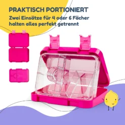 Schmatzfatz Frühstücksset Lunchbox & Trinkflasche Tritan Dicht BPA-frei -Klarstein Verkaufs 60002939 de 0004 logo